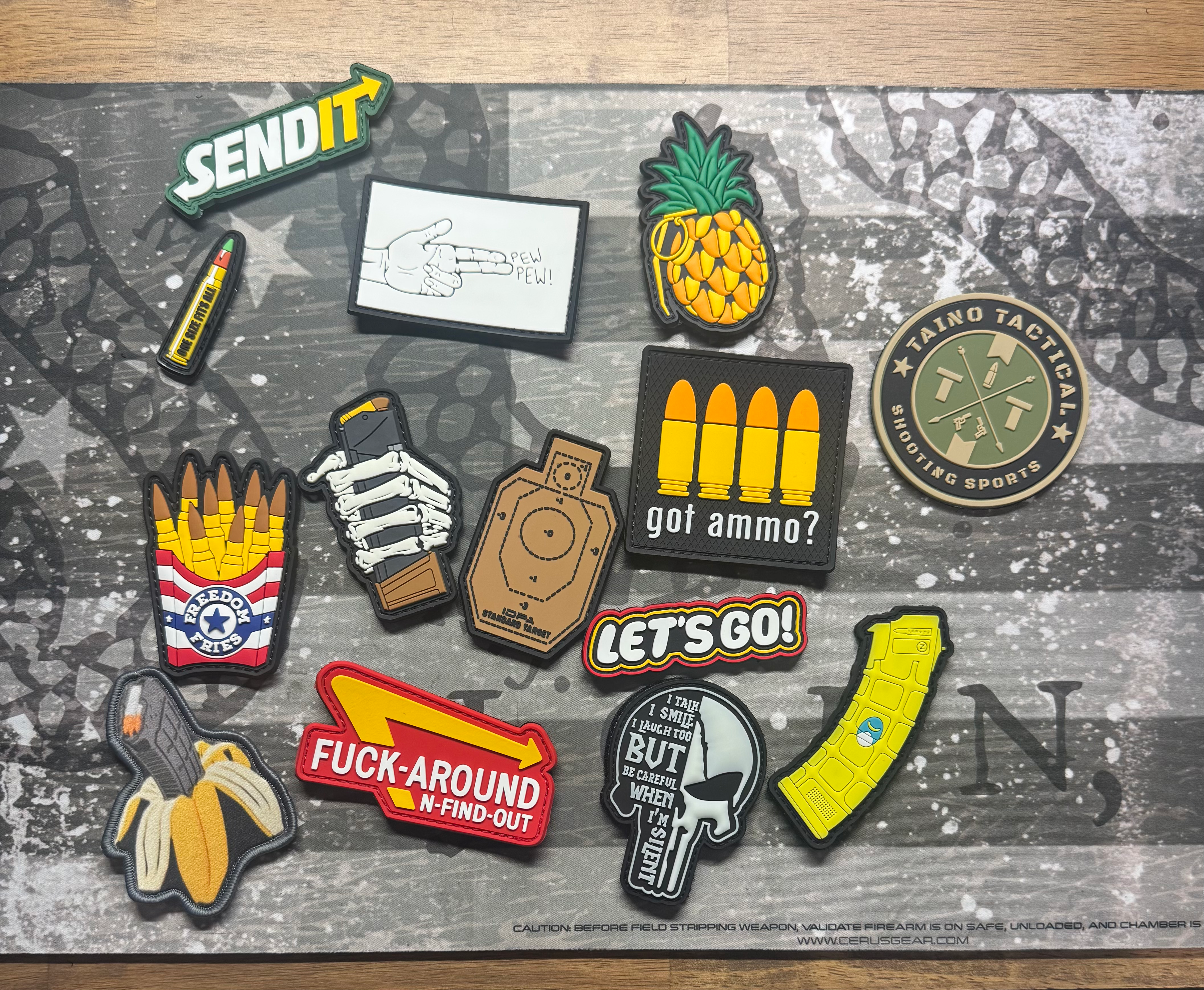 Taíno Patch Bundle (3-PACK)