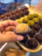 Brigadeiro de coco queimado