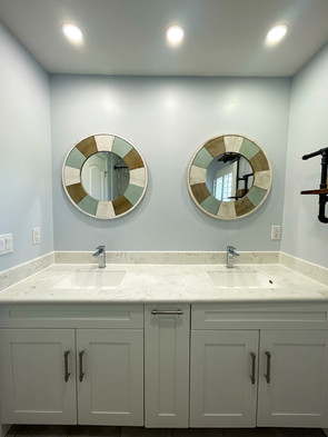 Double Bathroom Sink