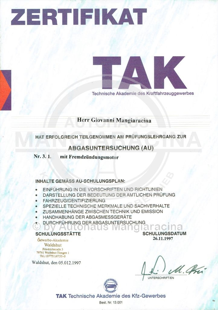 AU 1997