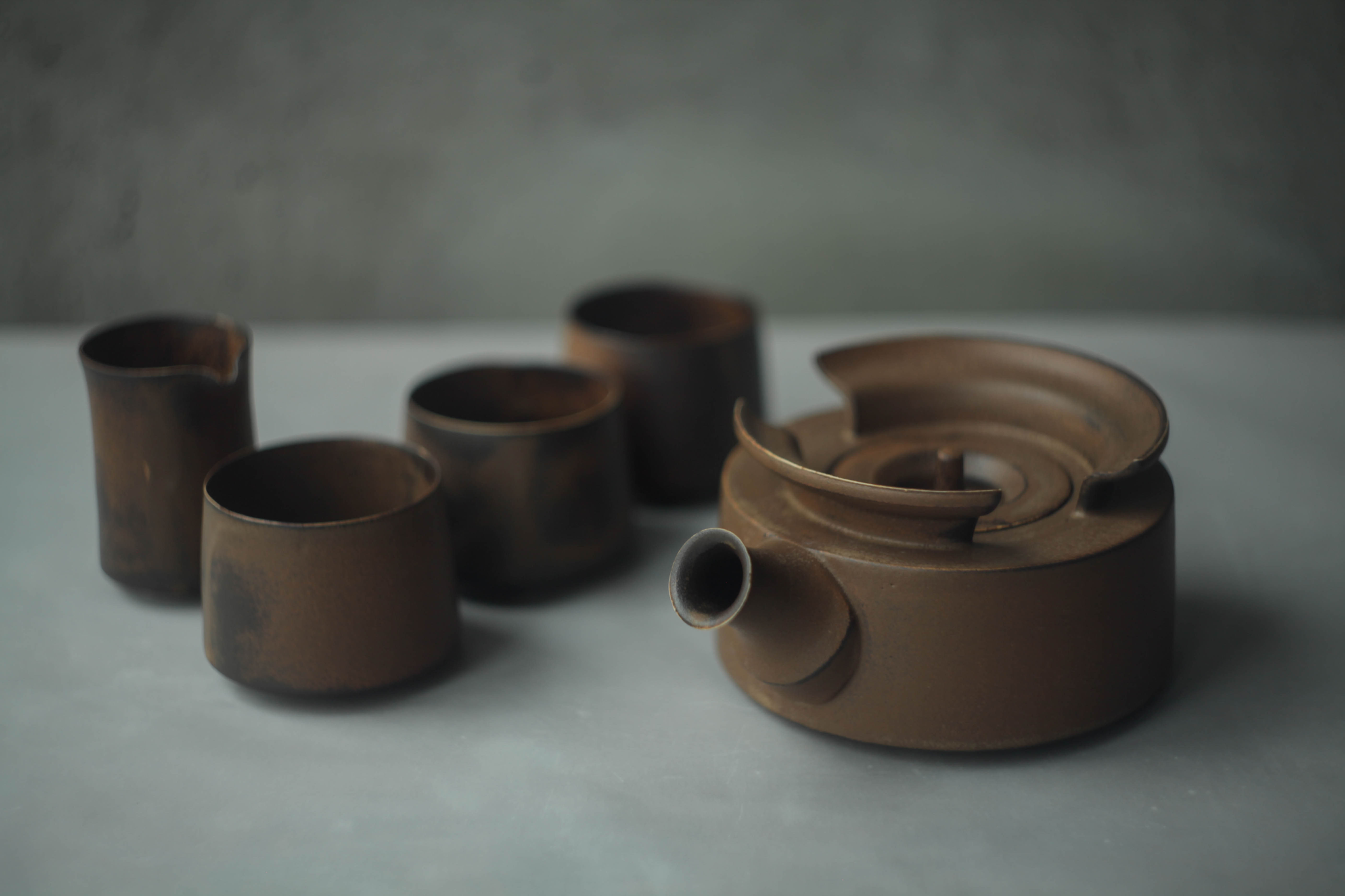 Teapot, Cup & Pourer Set | By Karl Sebastian