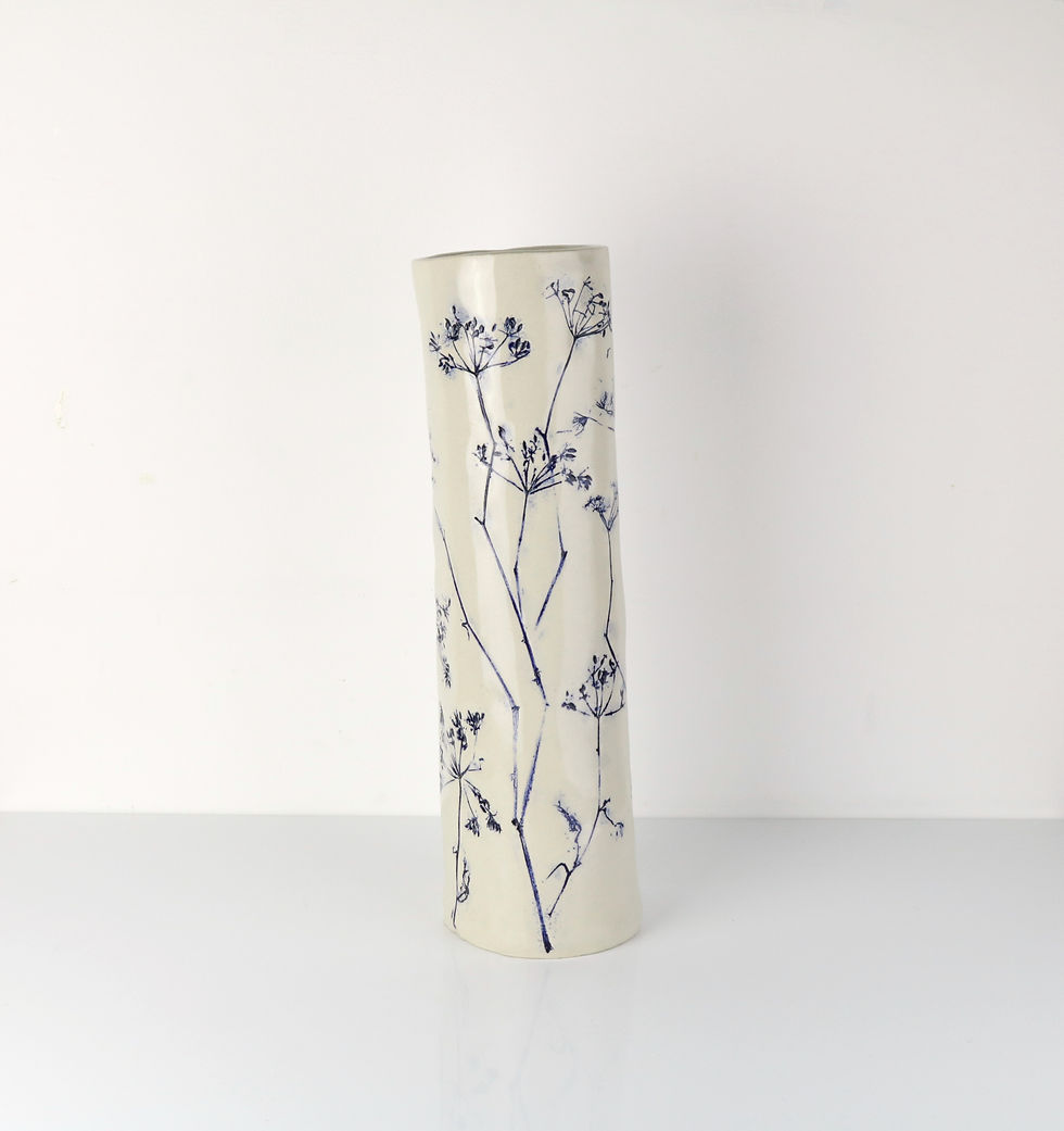 Thumbnail: Fennel Vase | H. 33.5 cm | By Zuleika Melluish