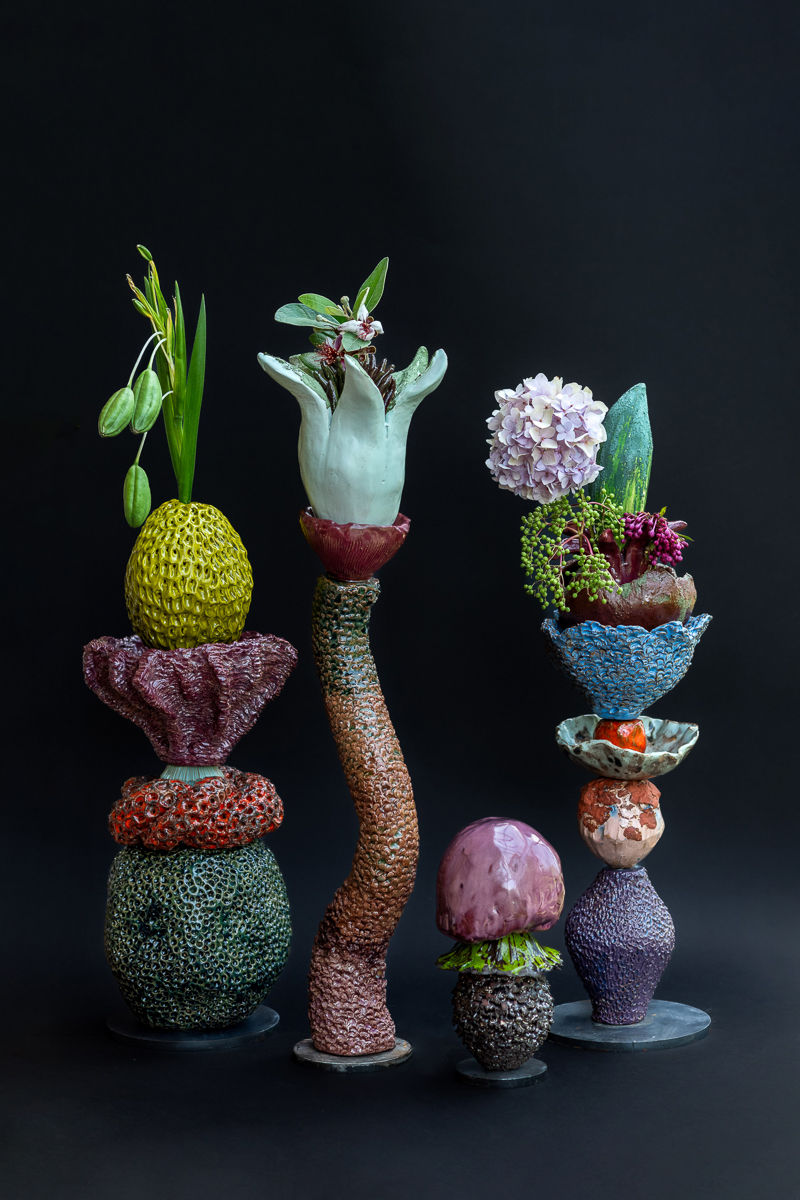 Thumbnail: FUNGHI #3-2025 | H. 21 cm | By Lucia Zamberletti