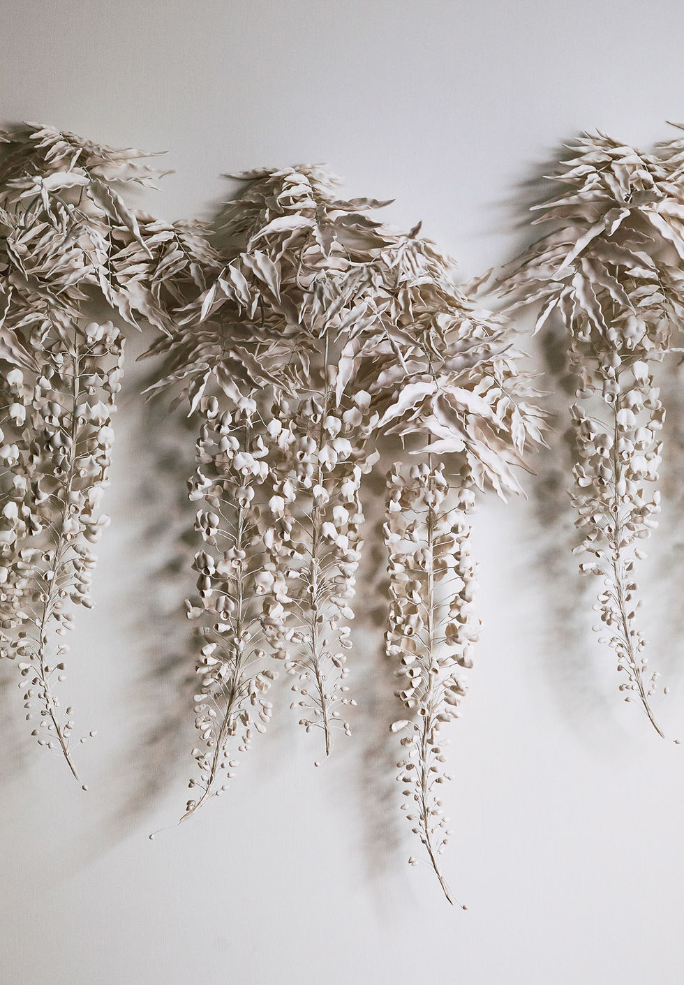 Thumbnail: Wisteria Triptych (Wall Panel) | 122 x 122 cm | By Zuleika Melluish