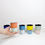 Thumbnail: 'Colour Me Bright' Beakers | By Clementina Van Der Walt