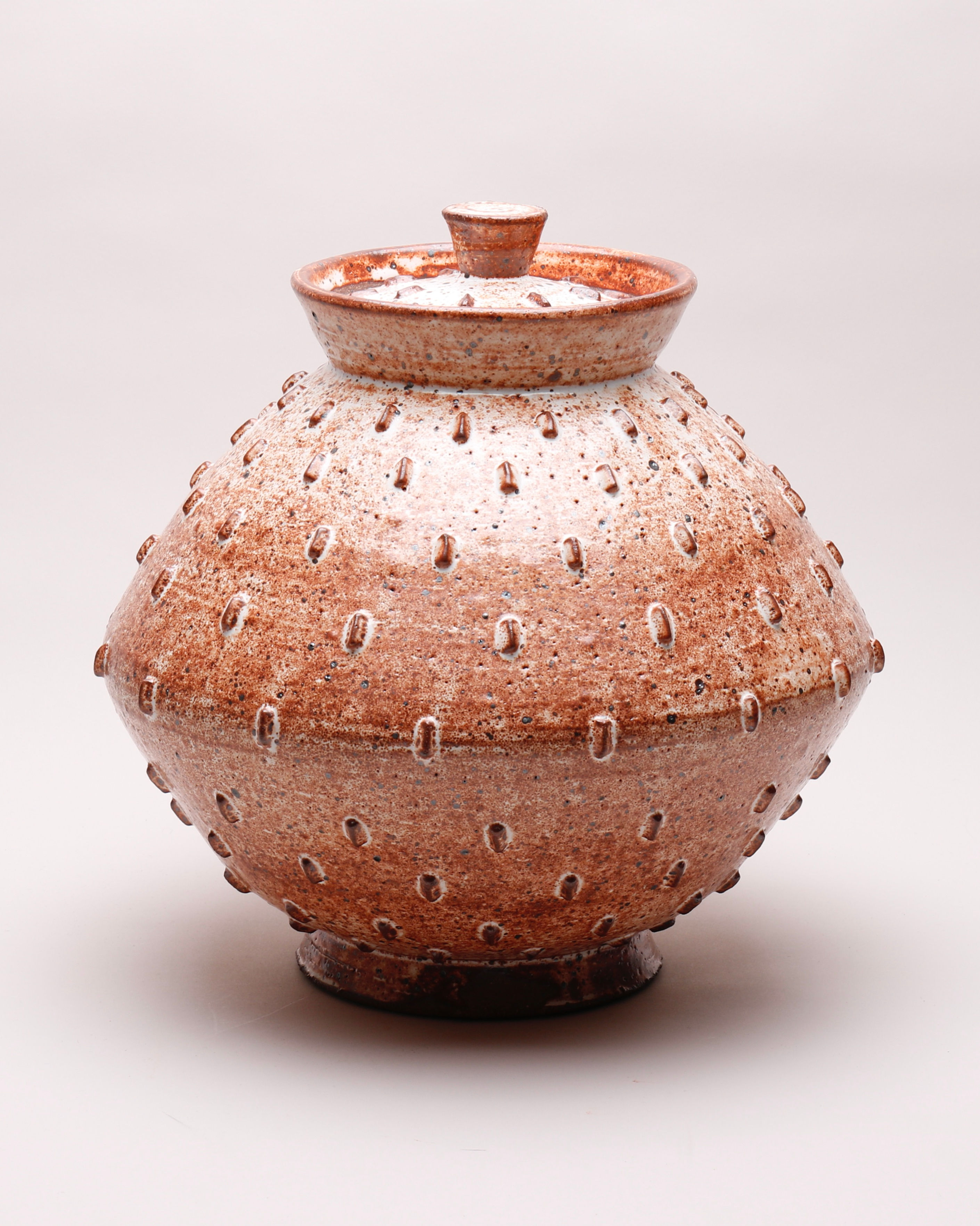 Large Lidded Jar | H. 33 cm | By Roelof Uys