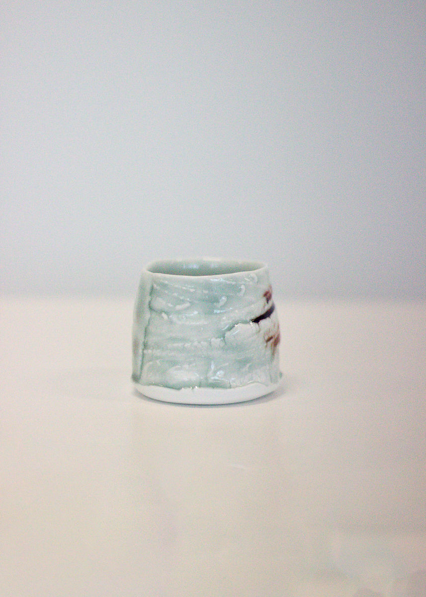Thumbnail: Porcelain Cup II | H. 6 cm | By Heather Gibson