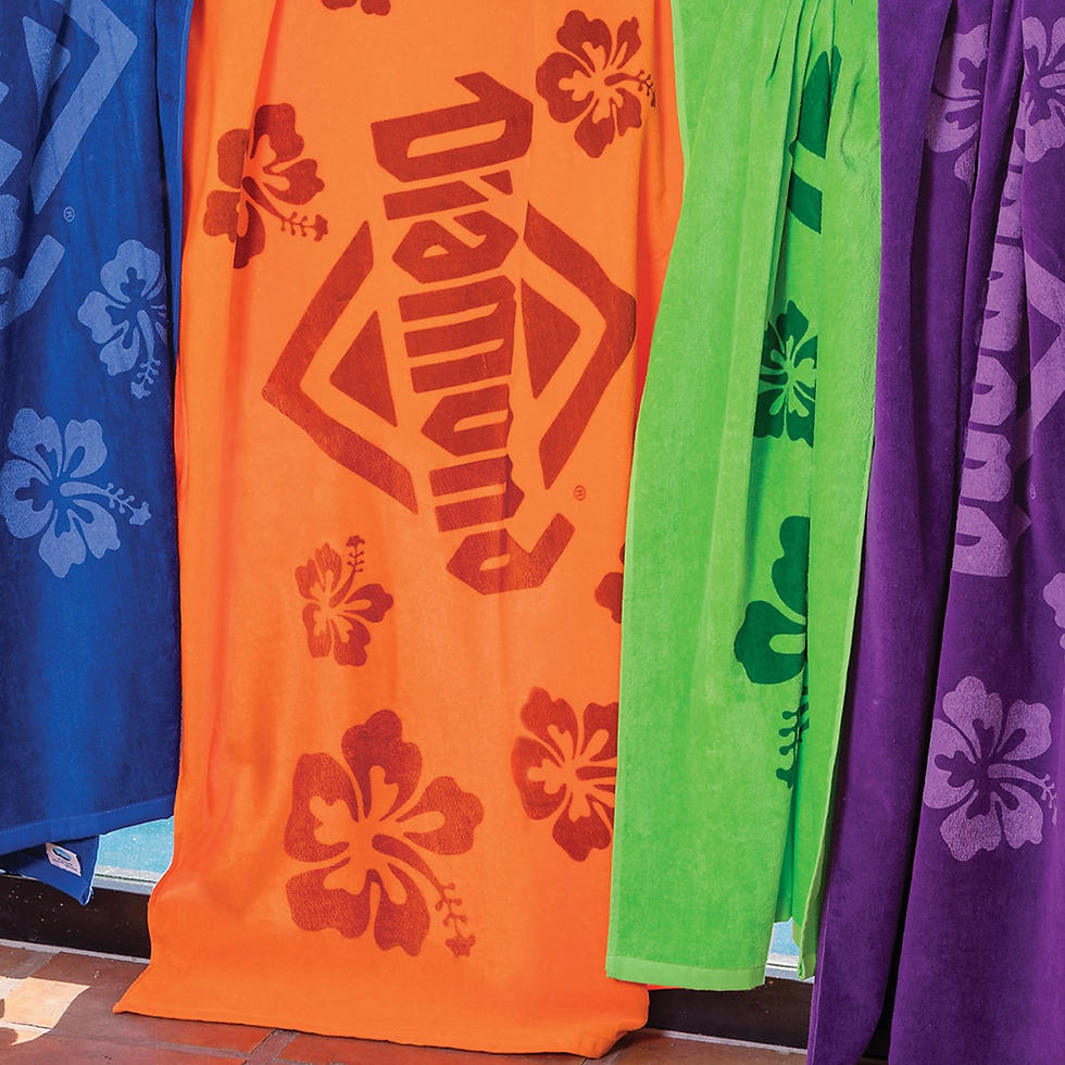 Thumbnail: Oversized Velour Beach Towel