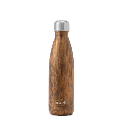 Thumbnail: 17 Oz. S'well  Bottle (blue, white, silver, teakwood)