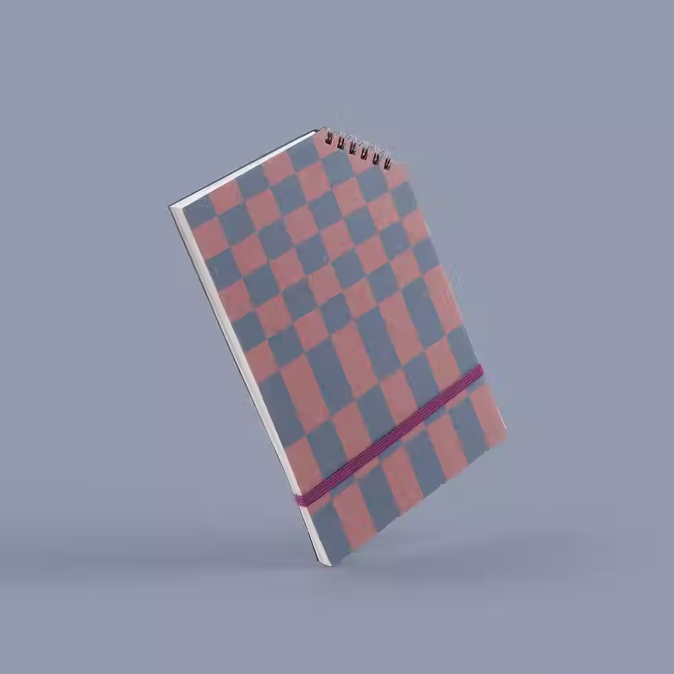 Thumbnail: Corner Coil Notebook - Large - Solid Cover
