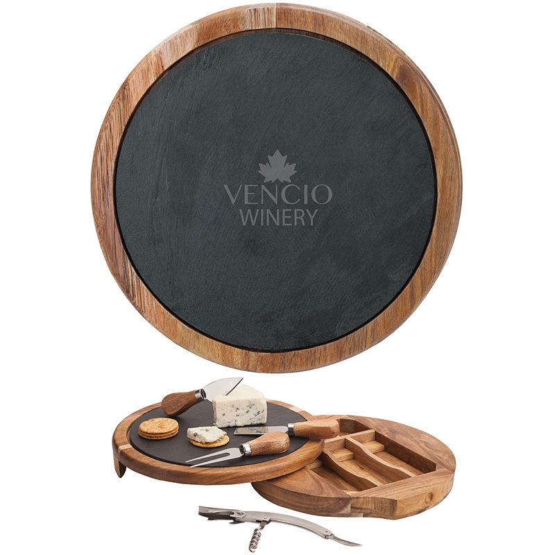 Thumbnail: Normandy Cheese/Wine Charcuterie Set