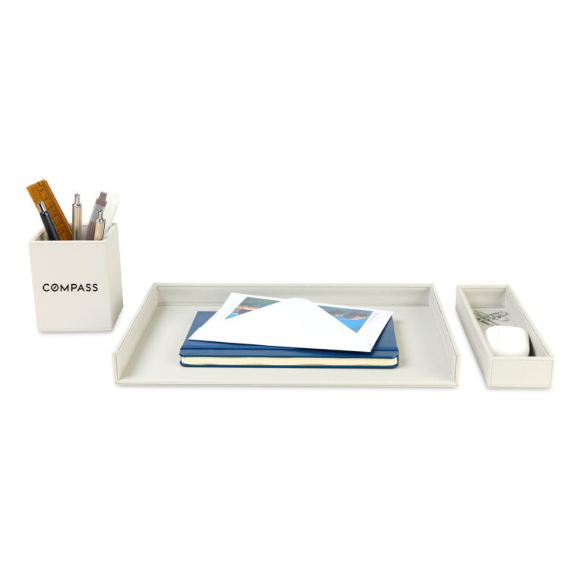 Thumbnail: Easton 3 Piece Desktop Organizer Set