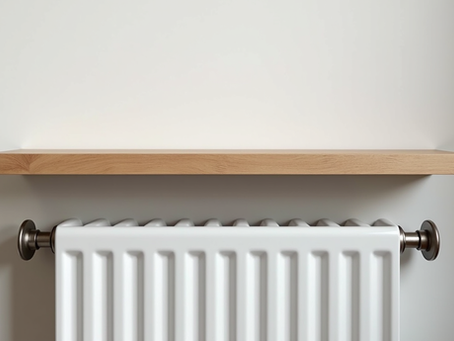 Floating Radiator Shelves: Stylish and Functional Wooden Radiator Shelf
