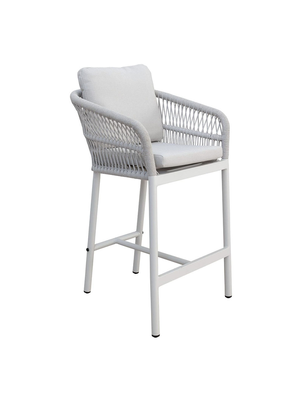 Amahle Outdoor Bar Chair in Whipped Cream