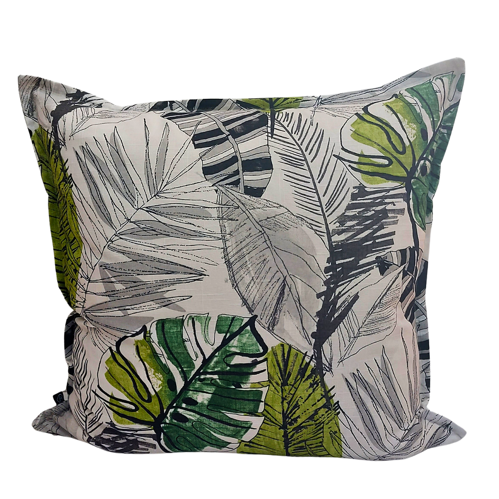 Biggie Best Green Leaves 61cm x 61cm Cushion Cover