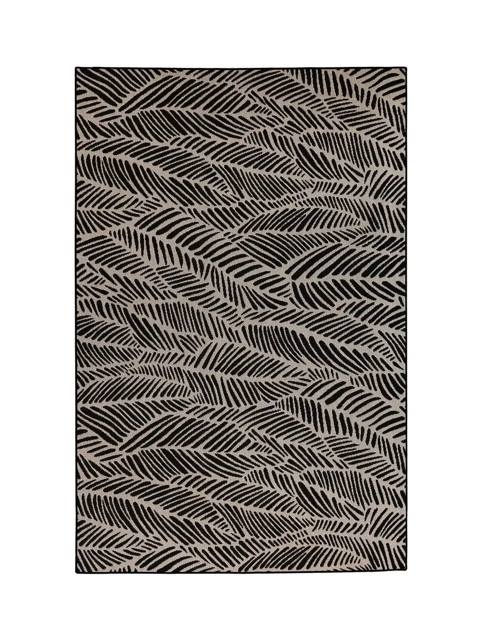 Spear Rug in Ebony