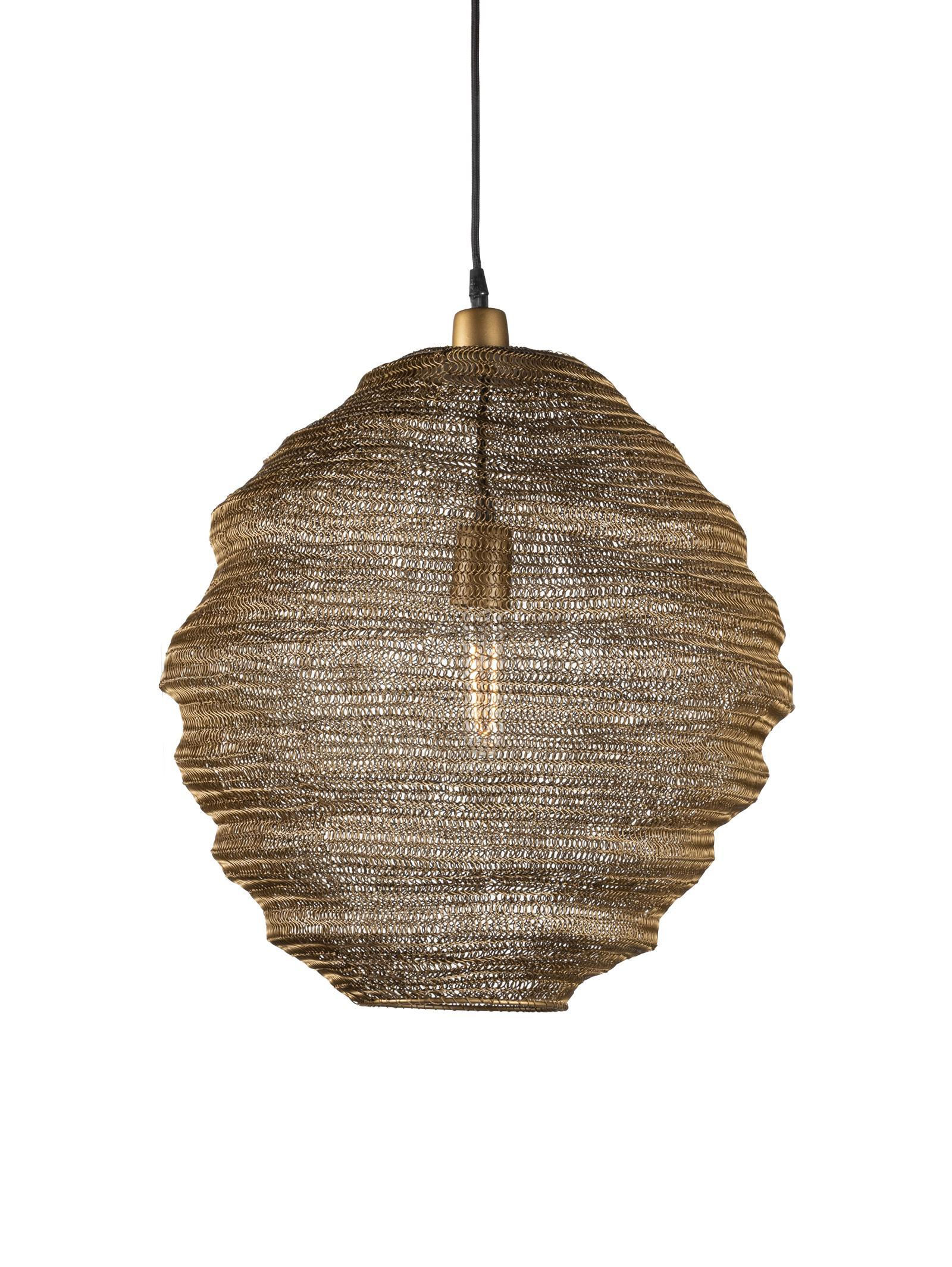 Lampara Mesh Pendant in Gold - Small