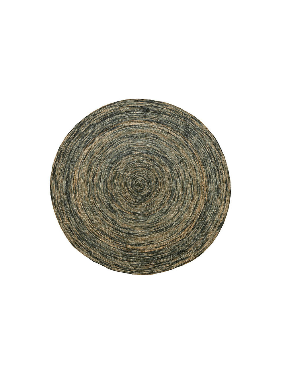 Spin Off Round Rug in Lagoon