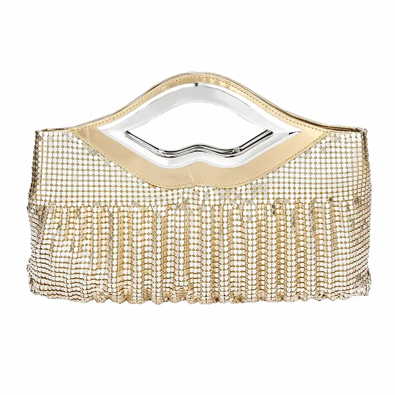 Thumbnail: Baptism Center Luxury Sequin Evening Clutch – Women’s Designer Shoulder Purse