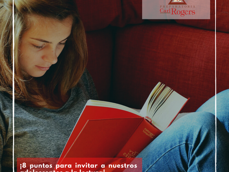 8 PUNTOS PARA INVITAR A NUESTROS ADOLESCENTES A LA LECTURA