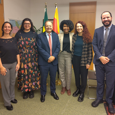 Novo embaixador do Brasil em Berlim recebe diretoria da Janainas