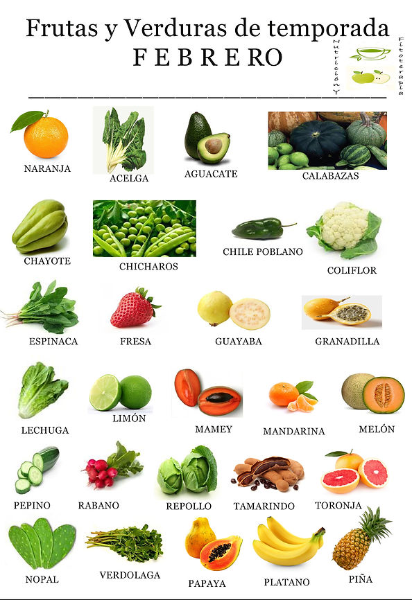 frutas de temporada
