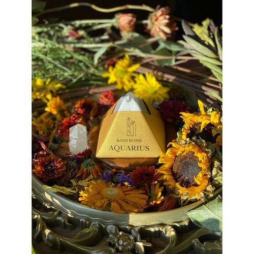 Aquarius Bath Bomb | shopwildbot