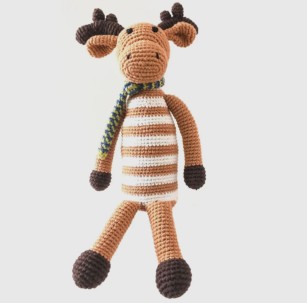 Thumbnail: Stuffies - knitted stuffed animals