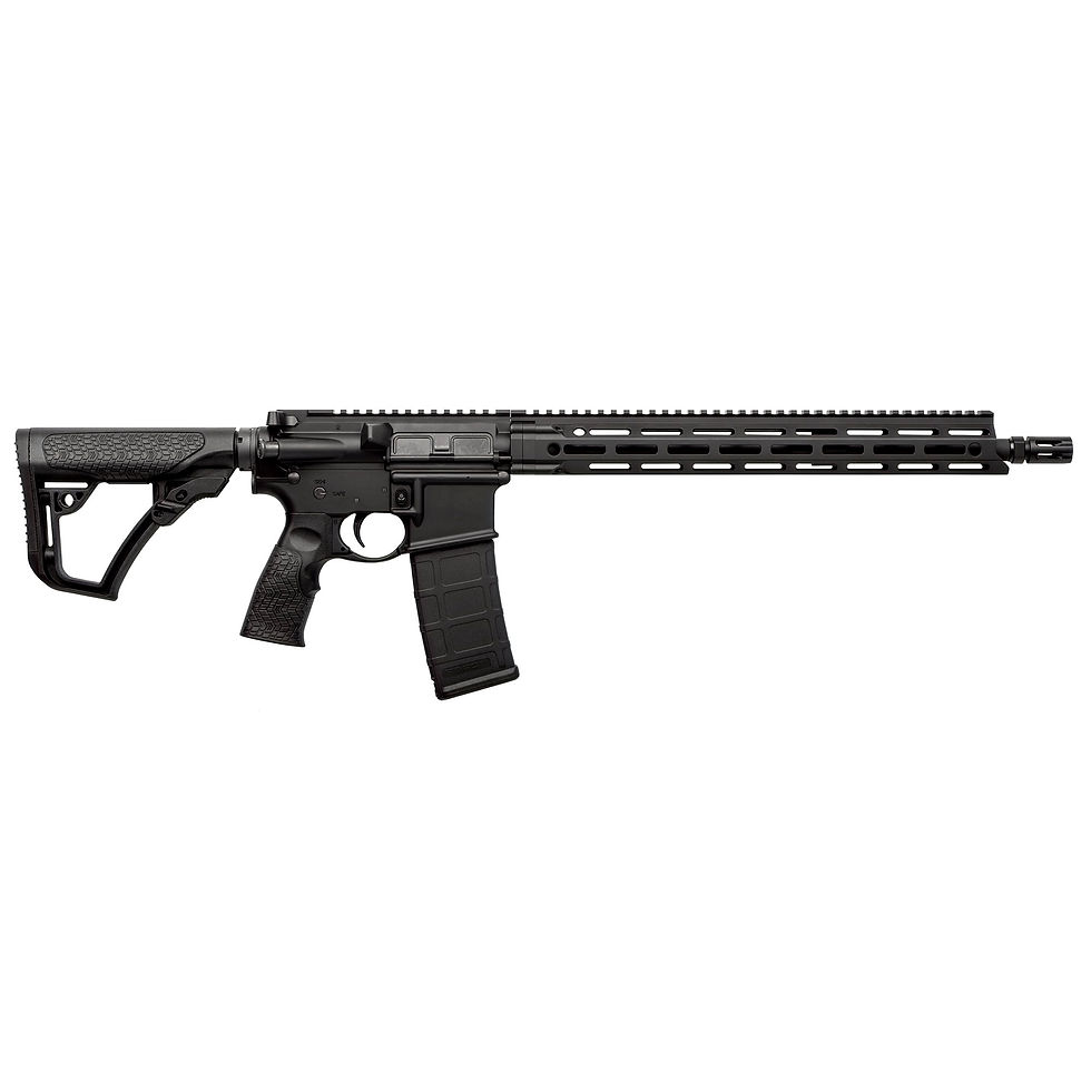 DANIEL DEFENSE, DDM4V7, 223 REM/556NATO, 16" BLACK FINIS