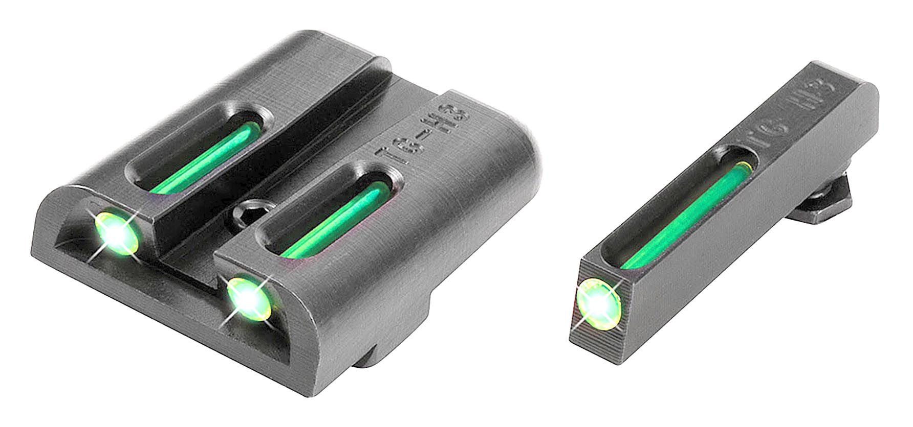 TRUGLO BRITE-SITE TRITIUM/FIBER OPTIC SIGHT FITS HIGH .45/10MM GLOCK