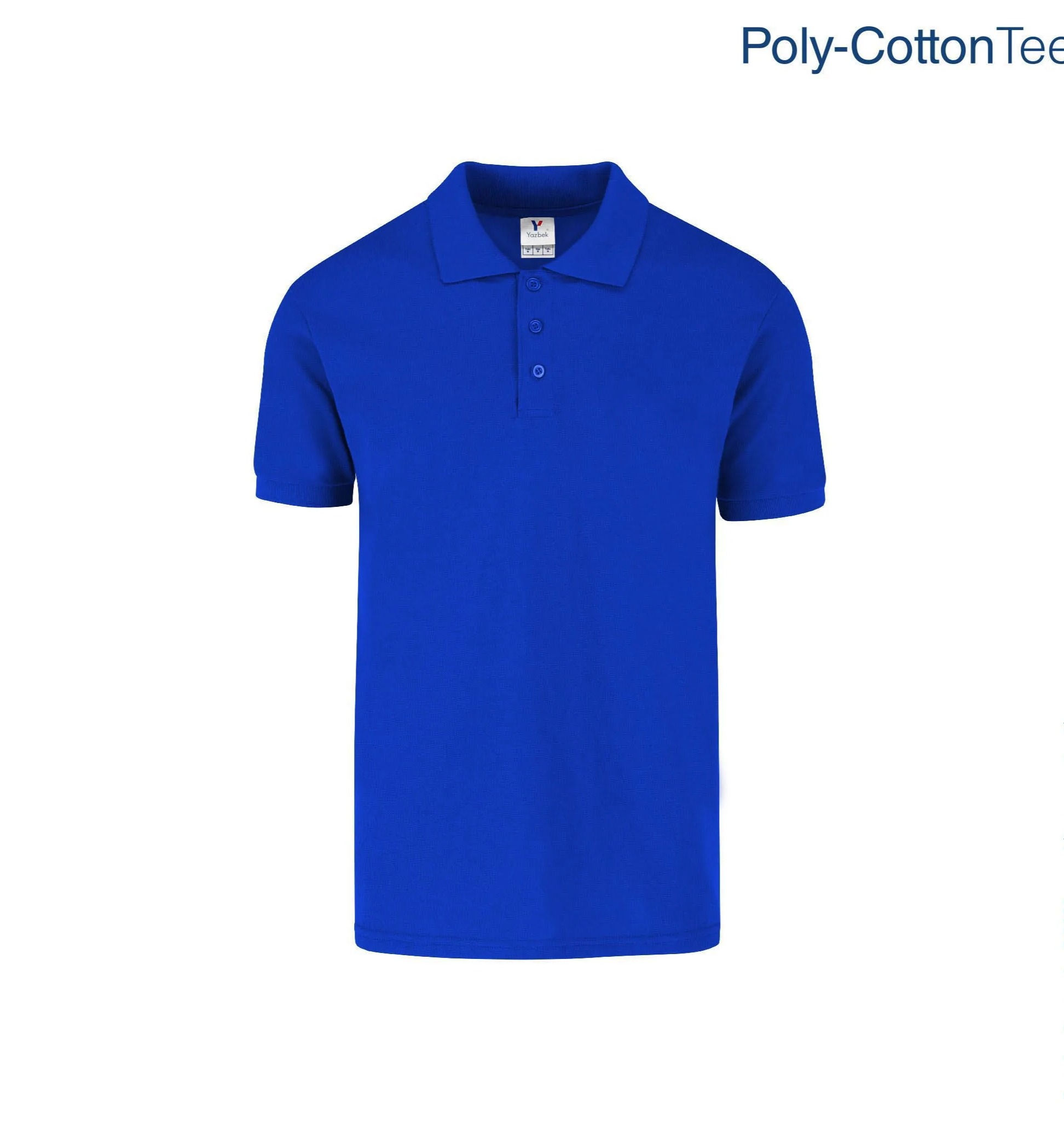 Playera Tipo Polo Piqué para Caballero · C0550 RO · Royal