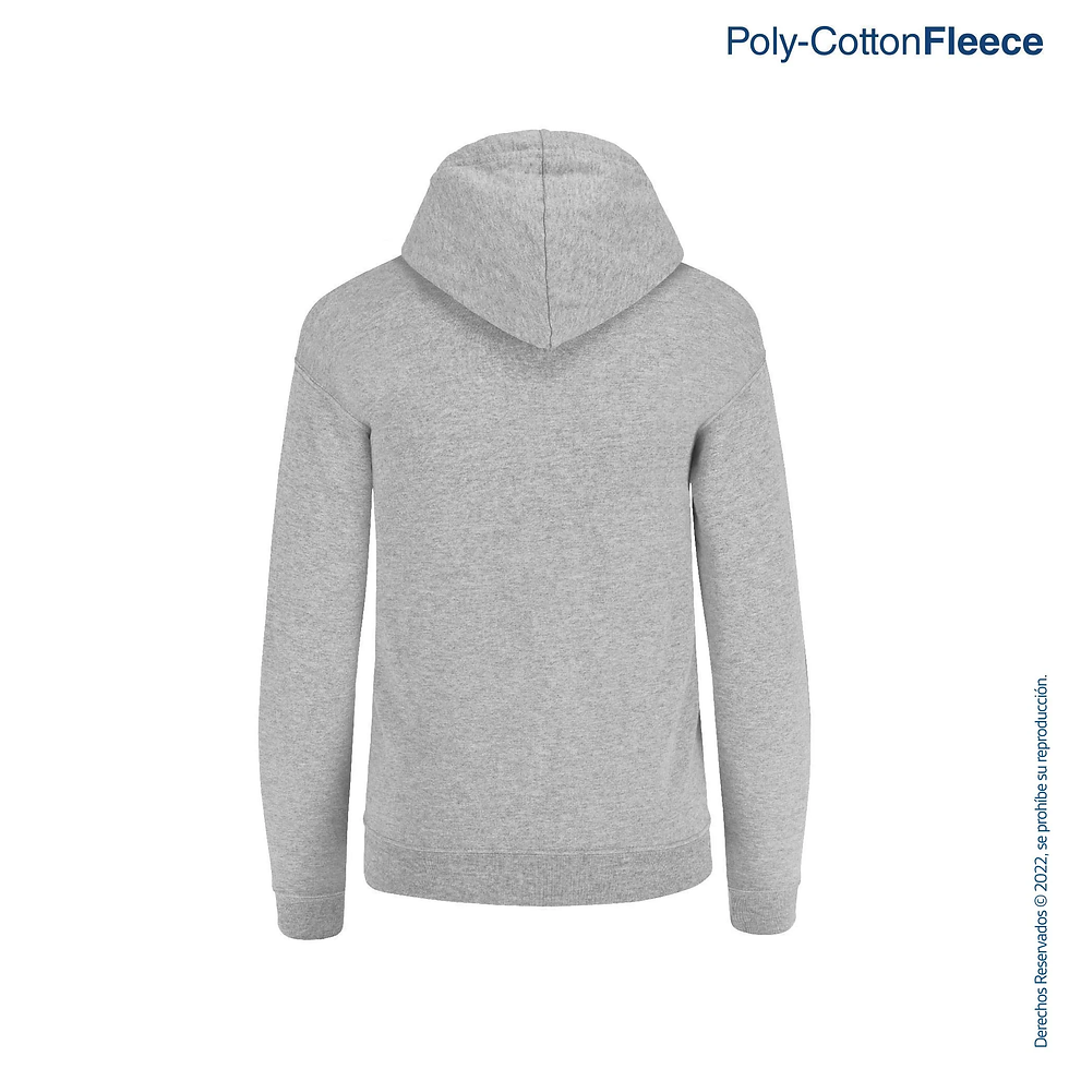 Miniatura: Sudadera con Capucha, Cangurera y Cierre Unisex para Adulto · C0701 ·