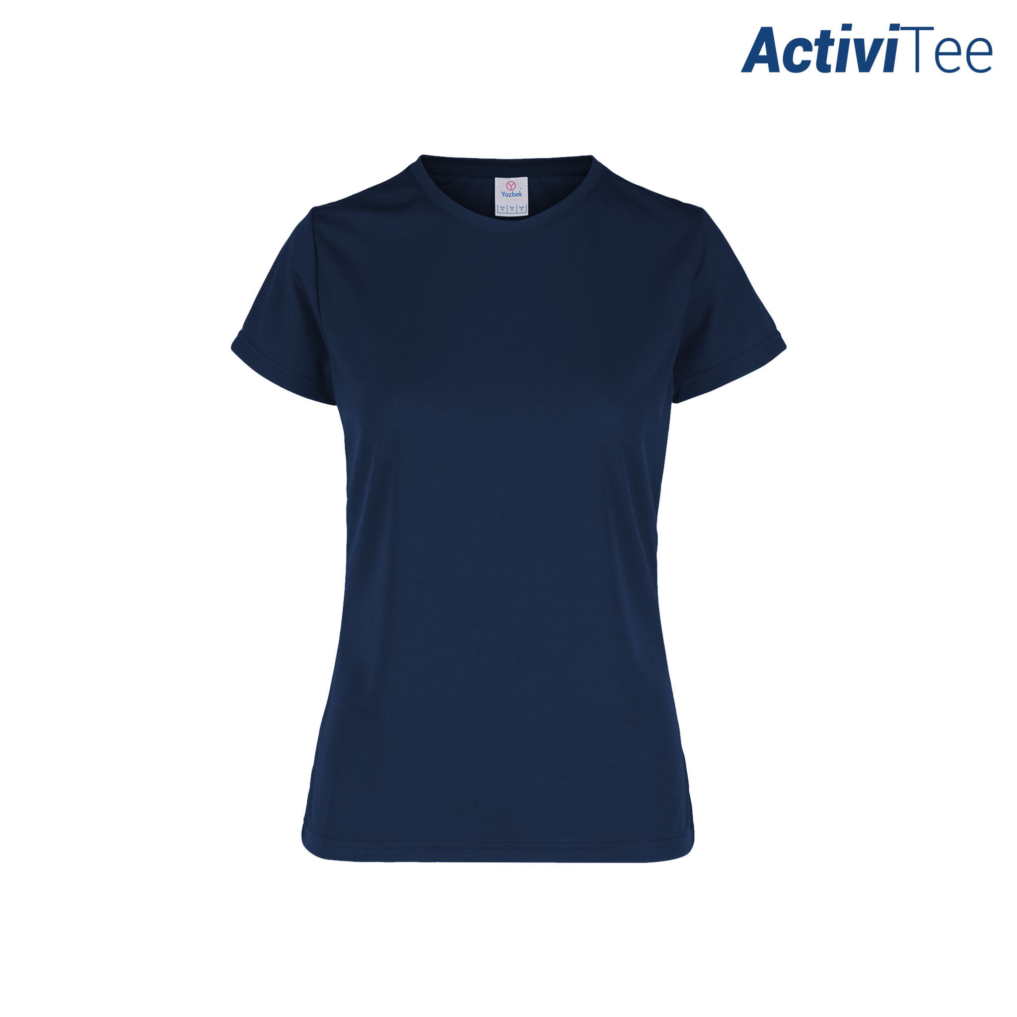 Playera Cuello Redondo con Silueta para Dama · Sport · D1302 AM · Marino