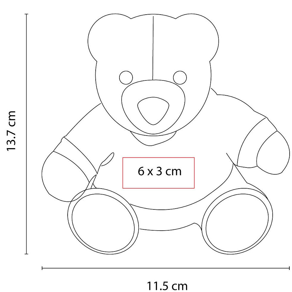 Miniatura: OSO TEDDY BEAR