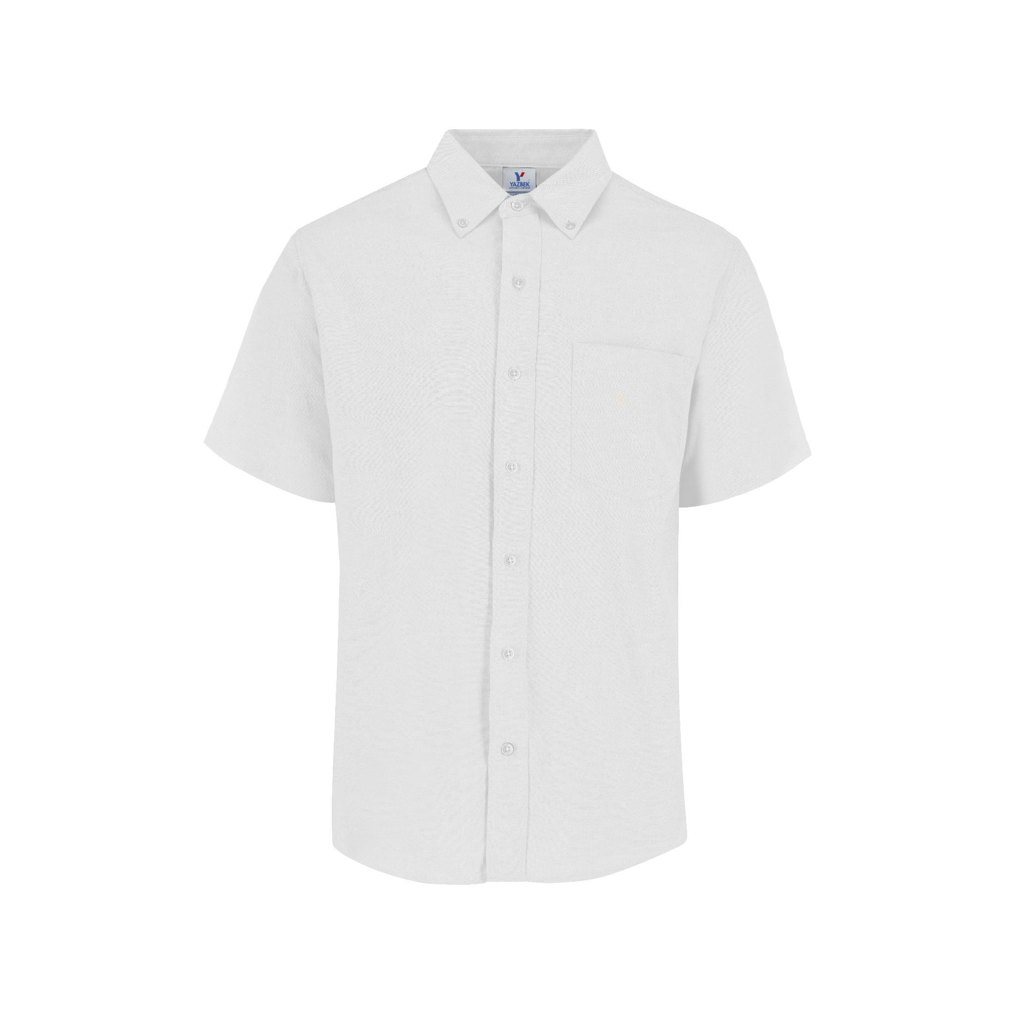 Camisa Oxford Manga Corta para Caballero