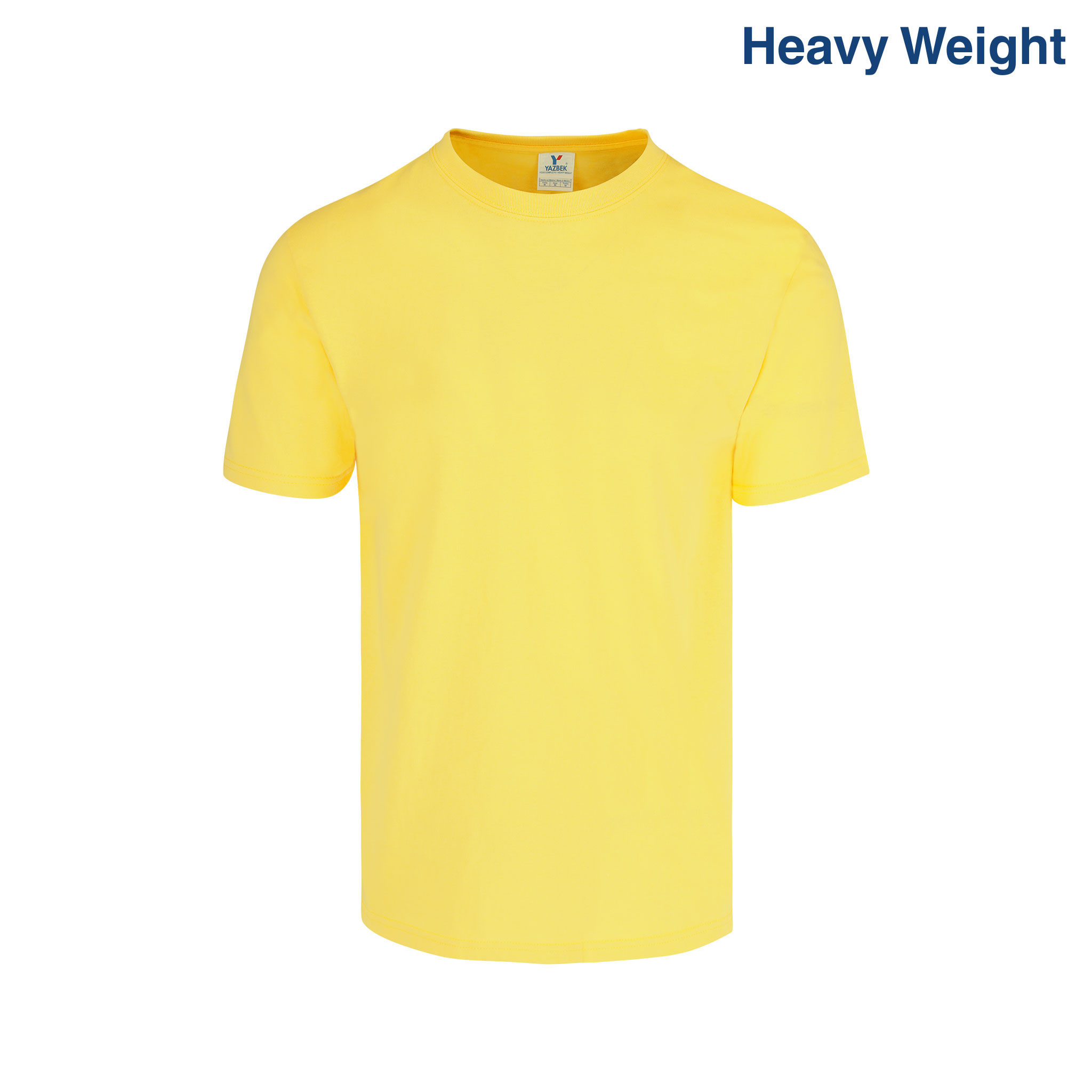 Playera Peso Completo Cuello Redondo Manga Corta para Caballero · CANARIO