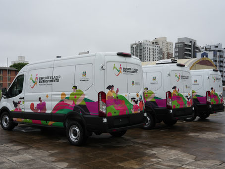 Vans Olímpicas levarão esporte e lazer a todas as regiões do Rio Grande do Sul