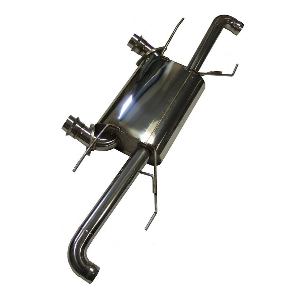 Product: TG Aston Martin Rapide Exhaust Rear X-Pipe Silencer
