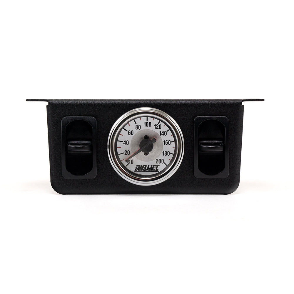 Dual Needle Gauge with two paddle switches - 200 PSI