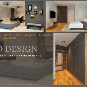 Double Storey Design and Partly Renovate