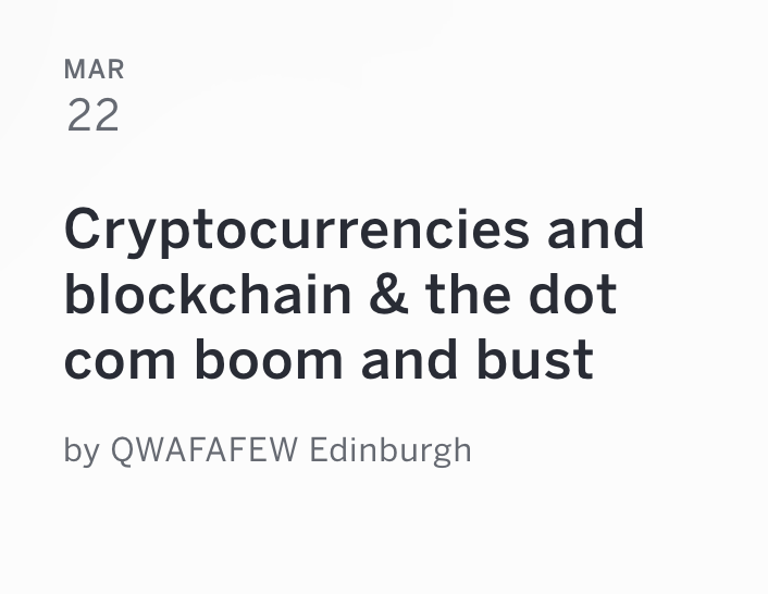 Blockchain Bubble