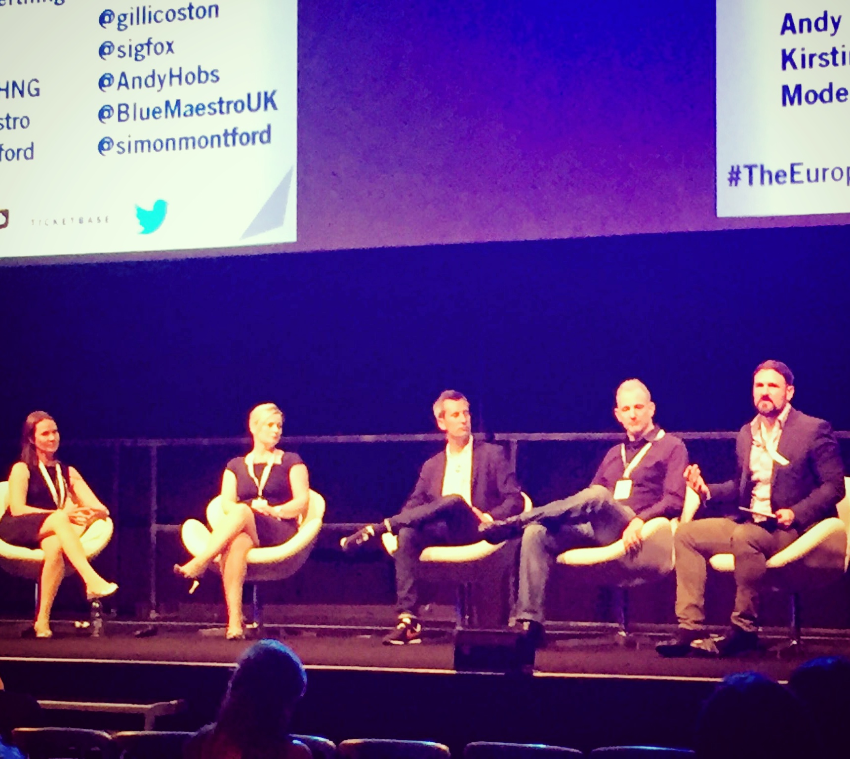 Simon Montford IoT Panel Europas