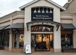 South Surrey Medical Equipment Store Front