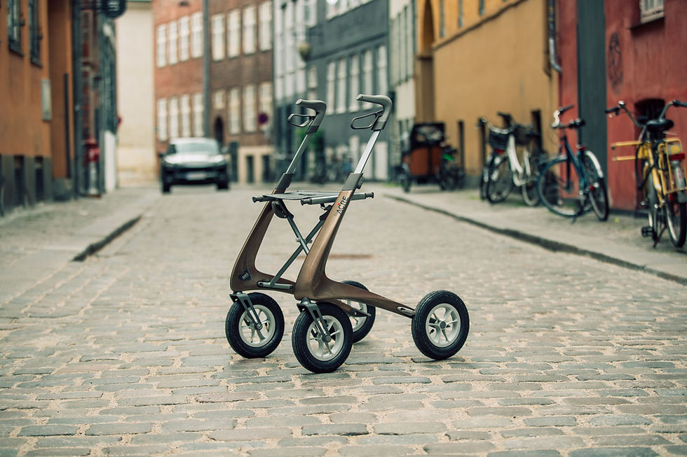 Thumbnail: byACRE Carbon Overland Rollator