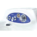 Close up of control panel with buttons, gauges, and text. South Surrey Medical