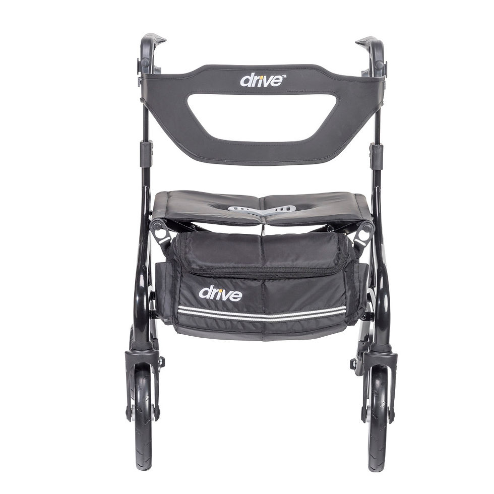 Thumbnail: Drive Walker with storage basket. Drive text visible. Standard mobility aid.
