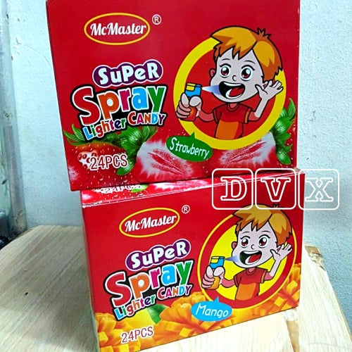 Thumbnail: Super Spray Lighter candy 24pc mc P110