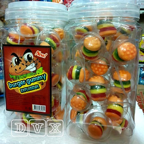 Thumbnail: Gummy Burger 30pc P133