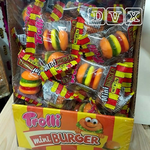 Thumbnail: Trolli Mini Burger 60pc P340