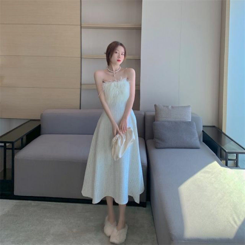 Off-Shoulder Tube Top Dress for Stylish Women